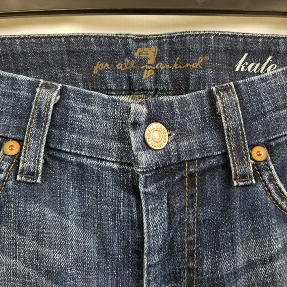 7FAM Kate Straight Leg 25x27 - Picture 5 of 7